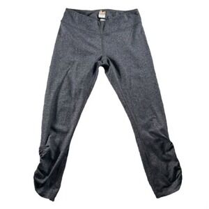 Lucy Leggings Womens S Ruched Ankle Capri Crop Powermax Workout Yoga Core Active